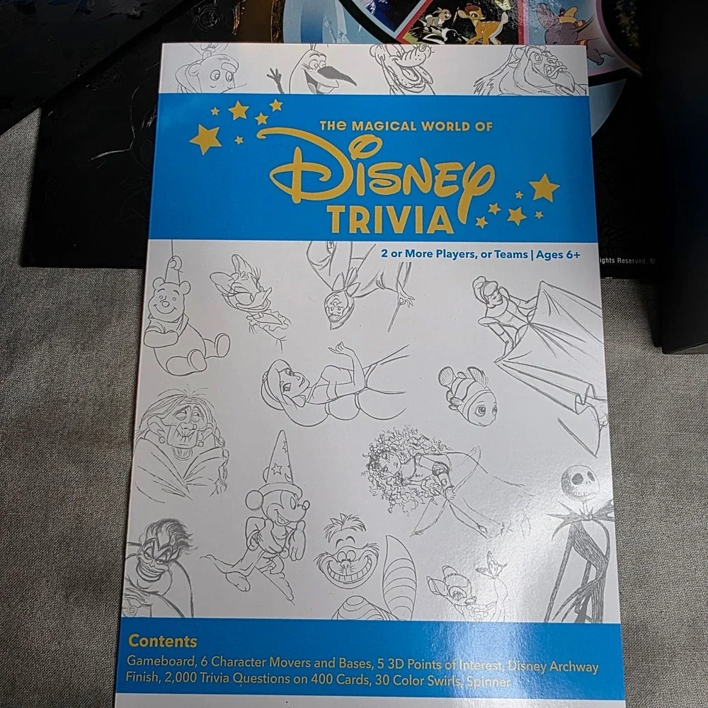 The Magical World of Disney Trivia‎ Game